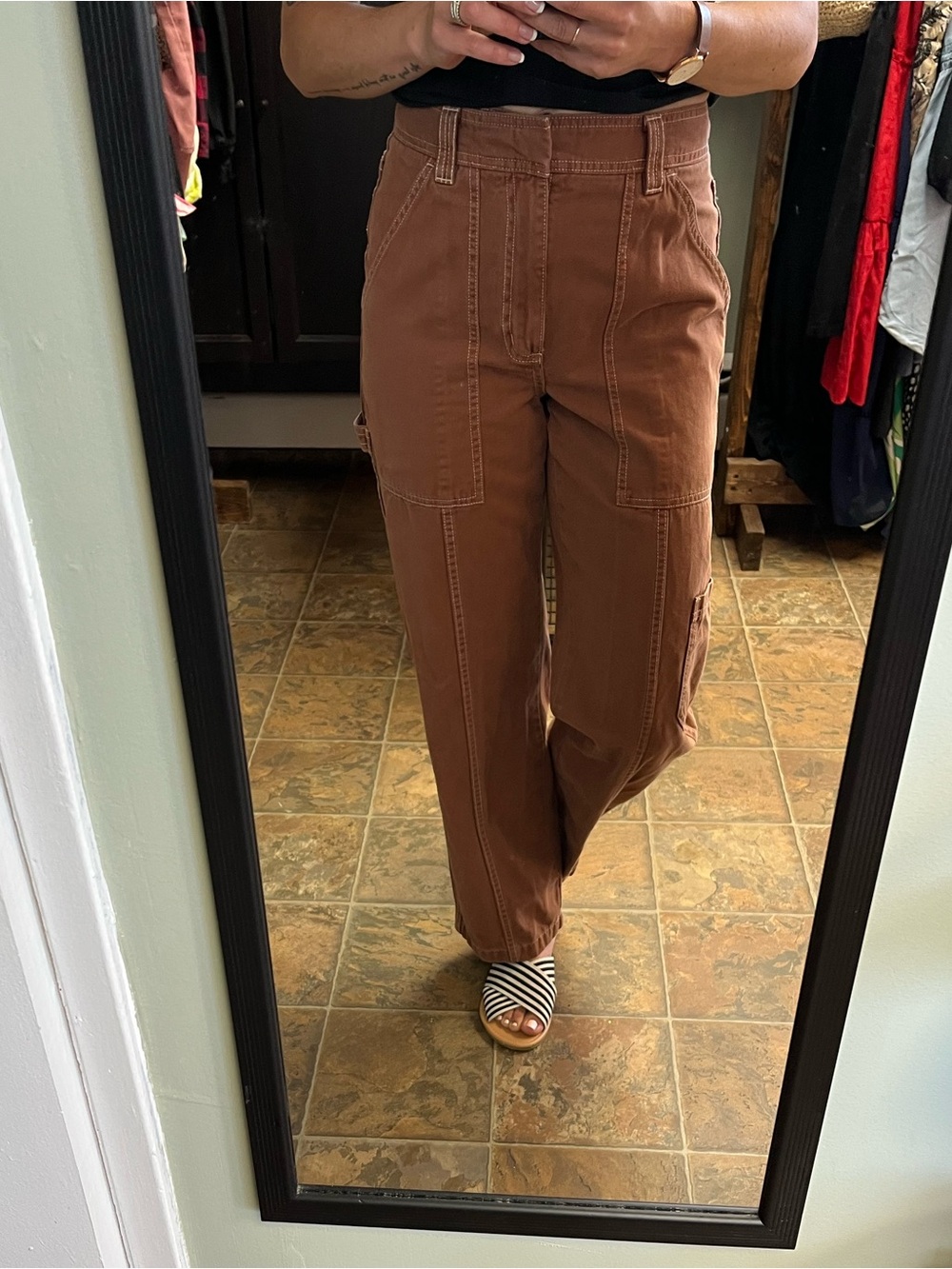 Women’s sun.deh Brown Utility Pants - Casual